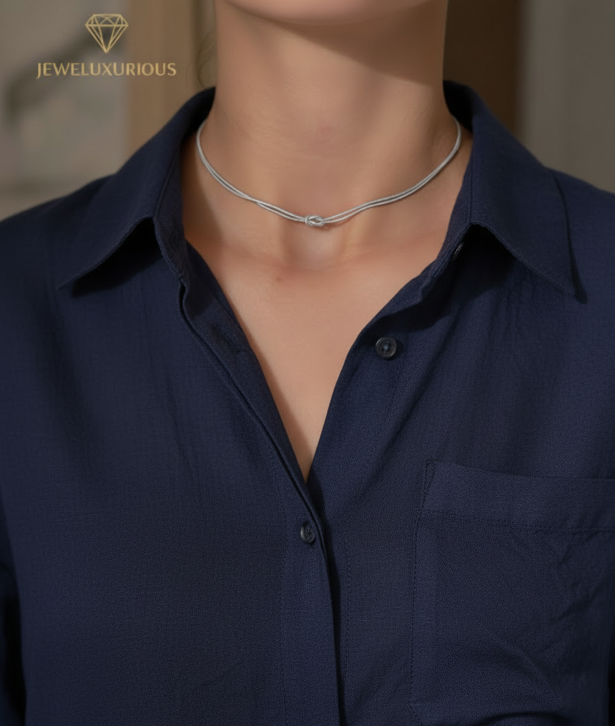 The Vipera Knot Necklace