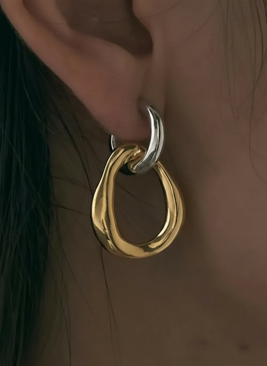 The Mondrian earrings